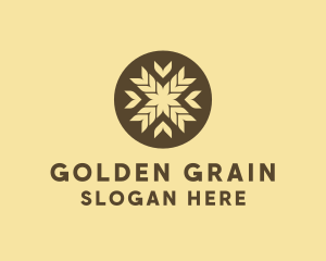 Wheat Grain Farm logo design