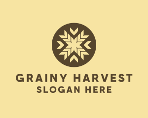 Wheat Grain Farm logo design