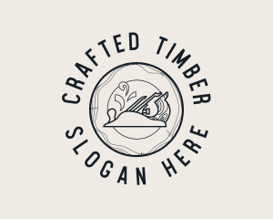 Carpenter Wood Planer  logo design