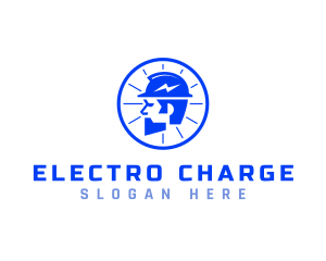 Electrician Handyman Repair logo design