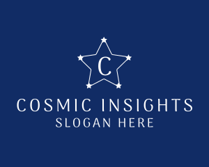 Constellation Cosmic Star logo design