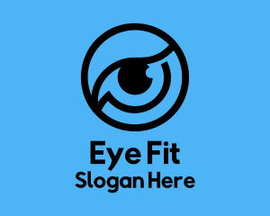 Modern Gaming Eye  logo design