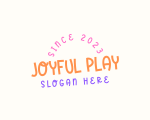 Kiddie Playful Party  logo design