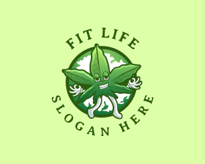 Organic Leaf Marijuana logo