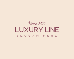 Elegant Luxury Fashion logo design