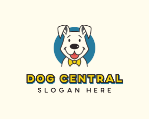 Grooming Dog Puppy logo design