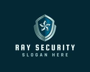 Security Star Shield logo design