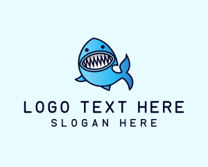 Scary Shark Teeth logo