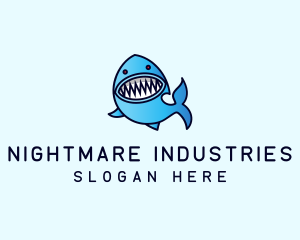 Scary Shark Teeth logo