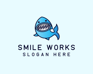Scary Shark Teeth logo