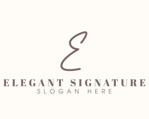 Elegant Company Firm logo design