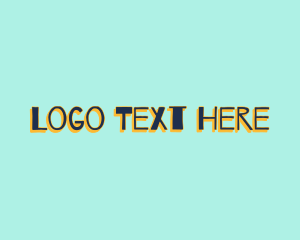 Trendy - Cool Playful Retro Apparel logo design
