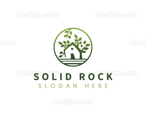 House Tree Landscaping Logo