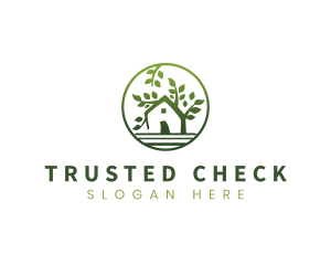 House Tree Landscaping Logo