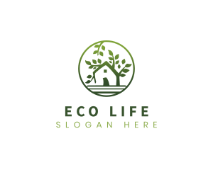 House Tree Landscaping logo design