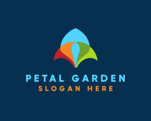 Organic Flower Garden logo design