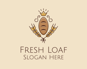 Bread Loaf Baker King logo