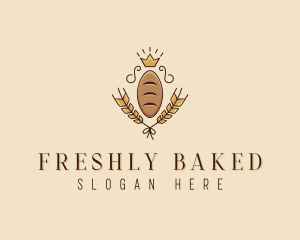 Bread Loaf Baker logo design