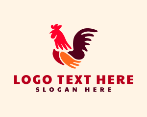 Chicken Rooster Poultry Logo