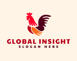 Chicken Rooster Poultry logo