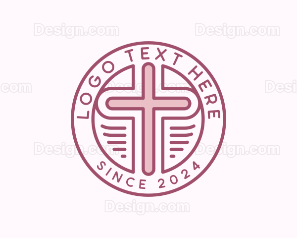 Faith Worship Cross Logo