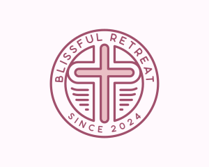 Holy Worship Cross logo design