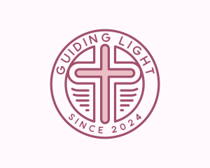 Holy Worship Cross logo design