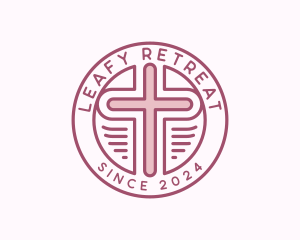 Holy Worship Cross logo design