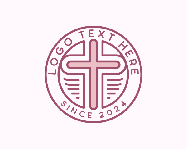 Holy Worship Cross logo