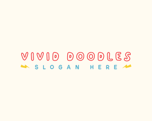 Kiddie Fun Doodle logo design