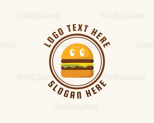 Burger Fast Food Logo