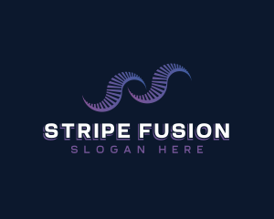 Digital Wave Stripe logo