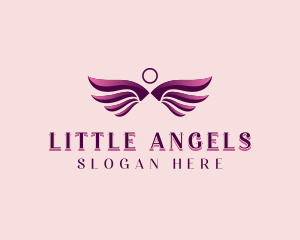 Spiritual Heavenly Wings logo design