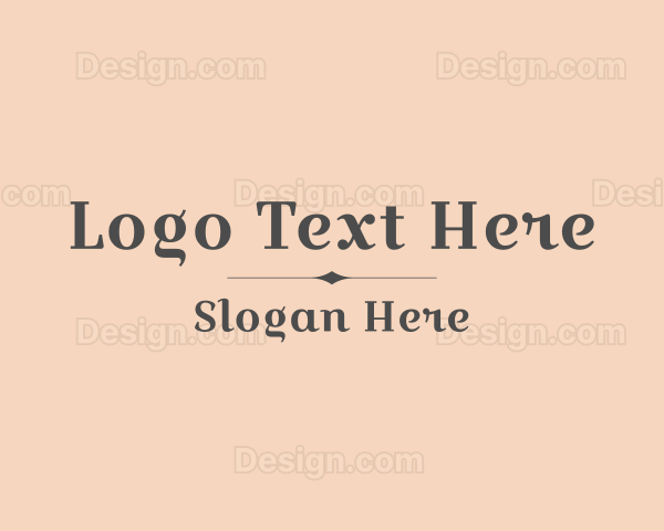 Luxury Elegant Fashion Logo