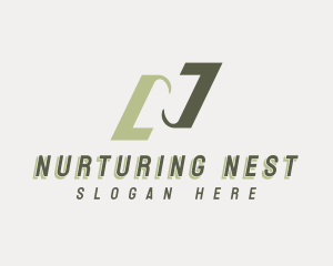 Marketing Business Letter N logo design