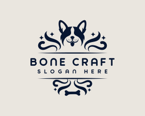 Dog Bone Grooming logo design