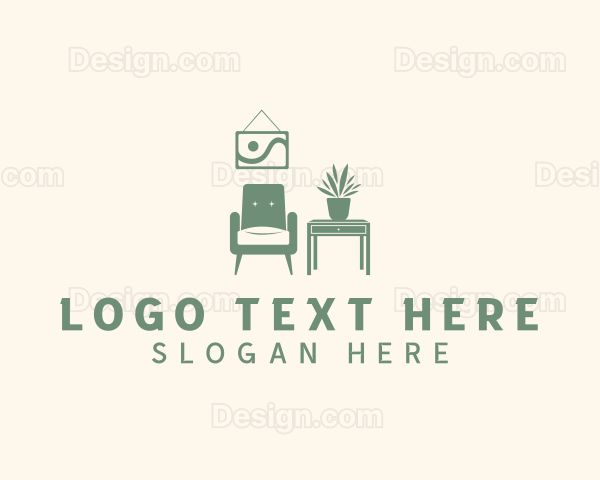 Interior Furniture Decoration Logo