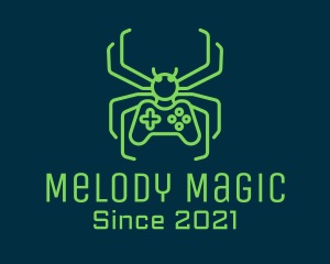 Minimalist Gaming Spider  logo