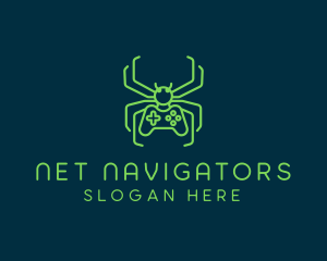 Minimalist Gaming Spider  logo