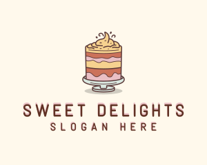 Cake Dessert Pastry logo