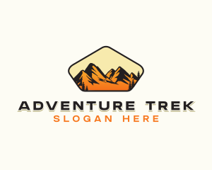 Mountain Travel Adventure logo design