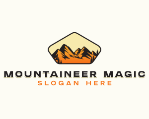 Mountain Travel Adventure logo design