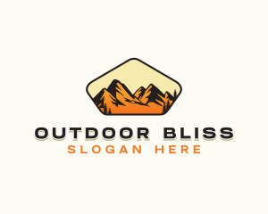 Mountain Travel Adventure logo design