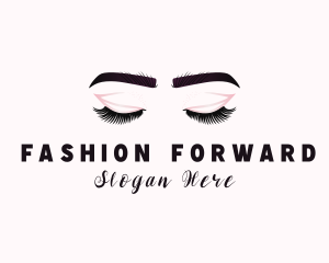 Woman Eyelash Aesthetic logo