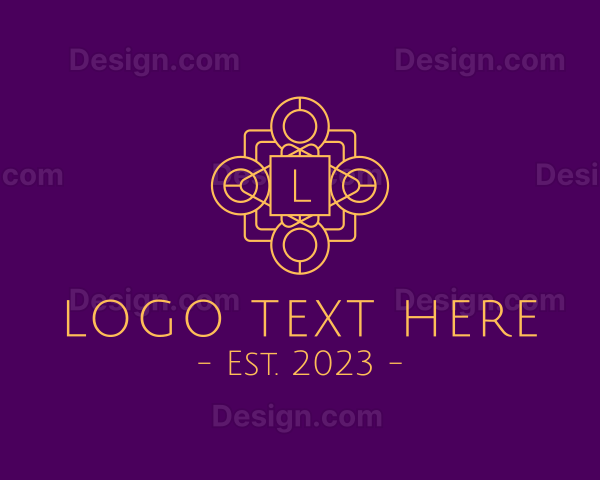 Stylish Decoration Interior Design Logo