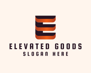 Generic Letter E Fabrication Company logo design