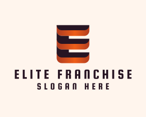 Generic Letter E Fabrication Company logo design