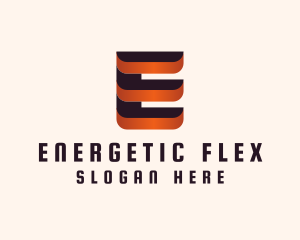 Generic Letter E Fabrication Company logo design