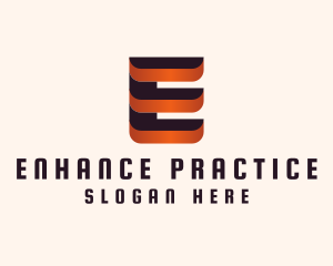 Generic Letter E Fabrication Company logo design