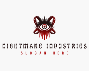 Horror Eye Film logo design